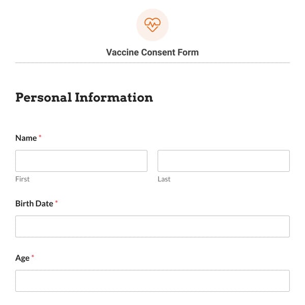 Vaccine Consent Form Template