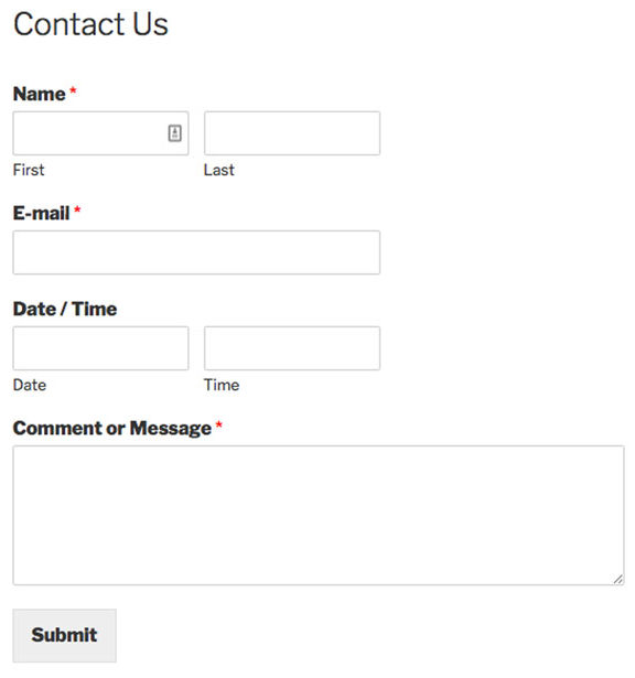 How to Add a WordPress Form With Datepicker Field