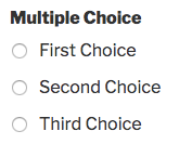 Multiple Choice field