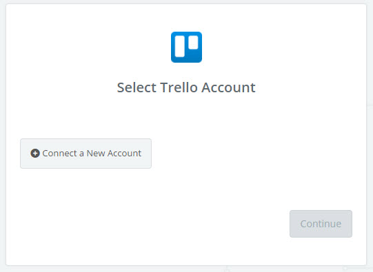 connect a new trello account
