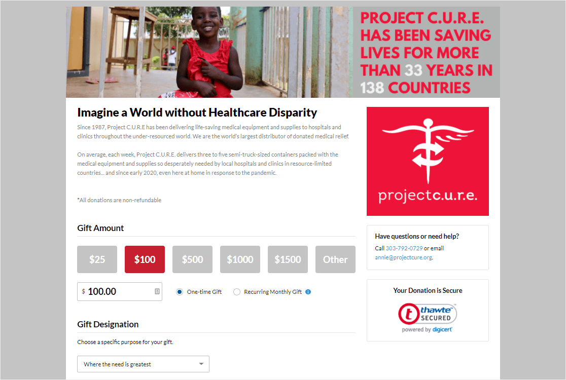 project cure