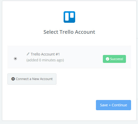 select trello account