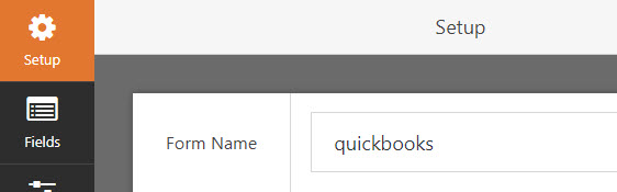 form name quickbooks