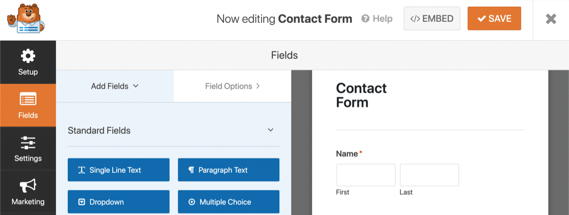 Simple Contact Form