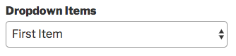 Dropdown Items field in WPForms