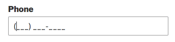 WPForms Phone field