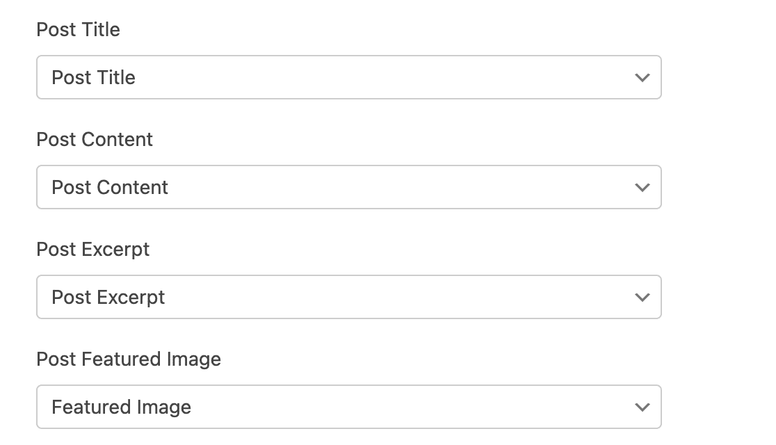 Mapping form fields to WordPress post metadata