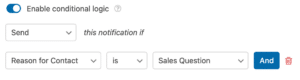 How to Create Conditional Form Notification Emails in WPForms