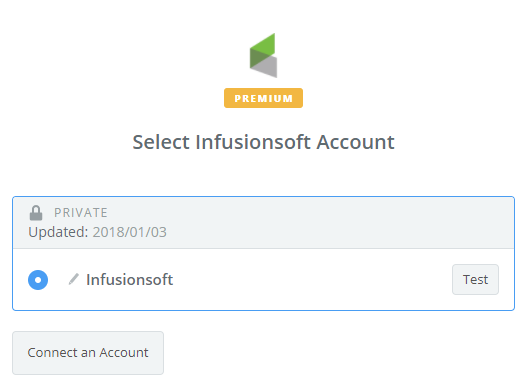 allow zapier to access infusionsoft