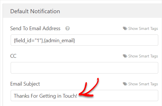 email subject line change example