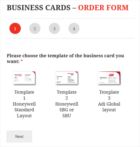 How to Create a Business Card Order Form (Plus an Example)