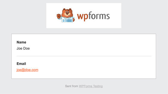 WPForms - personalizzare le notifiche di invio del form ai tuoi utenti