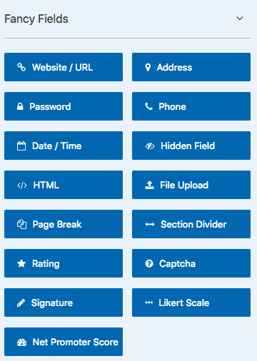 Fancy Fields in WPForms