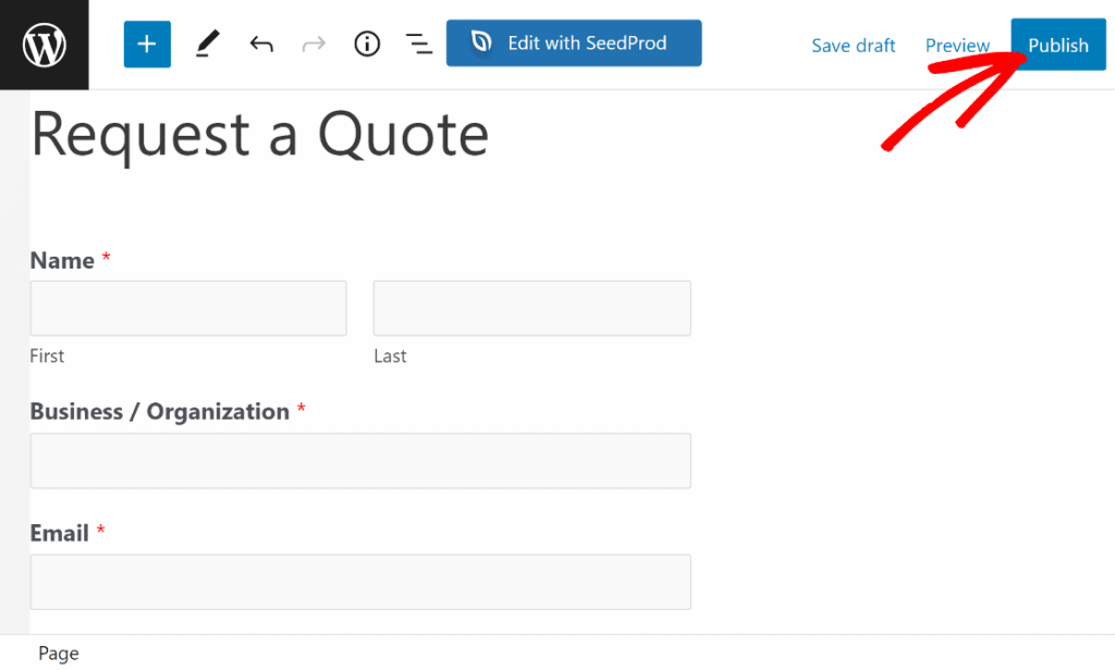 How to Create a Request a Quote Form in WordPress Easily