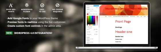 Easy Google Fonts best wordpress plugins free