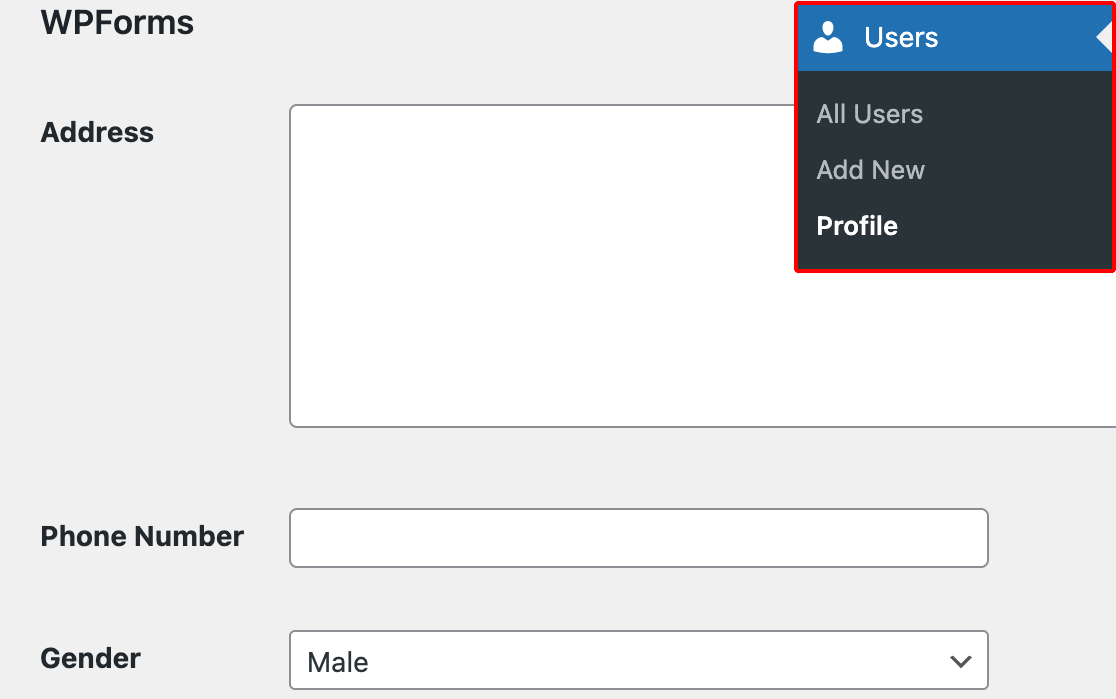 Viewing custom user meta fields on the WordPress user profile screen