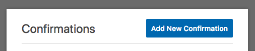 Add New Confirmation within WPForms
