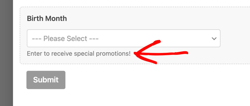 How To Customize Form Field Options