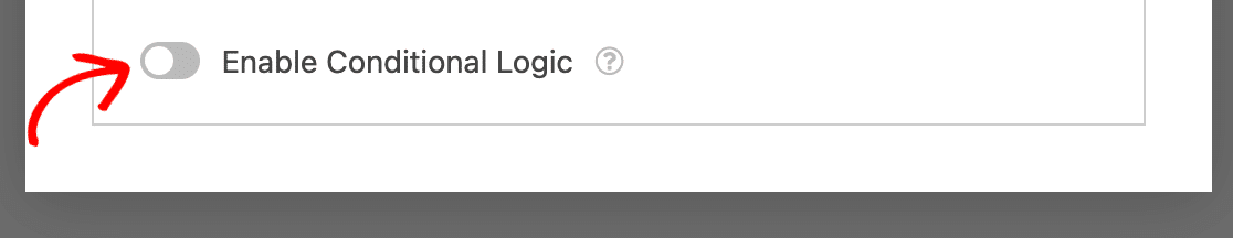 Enabling conditional logic for a Drip connection