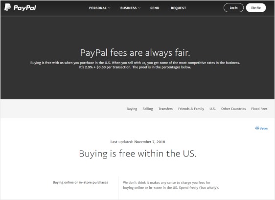 stripe vs paypal fees