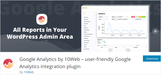 Google Analytics by 10Web