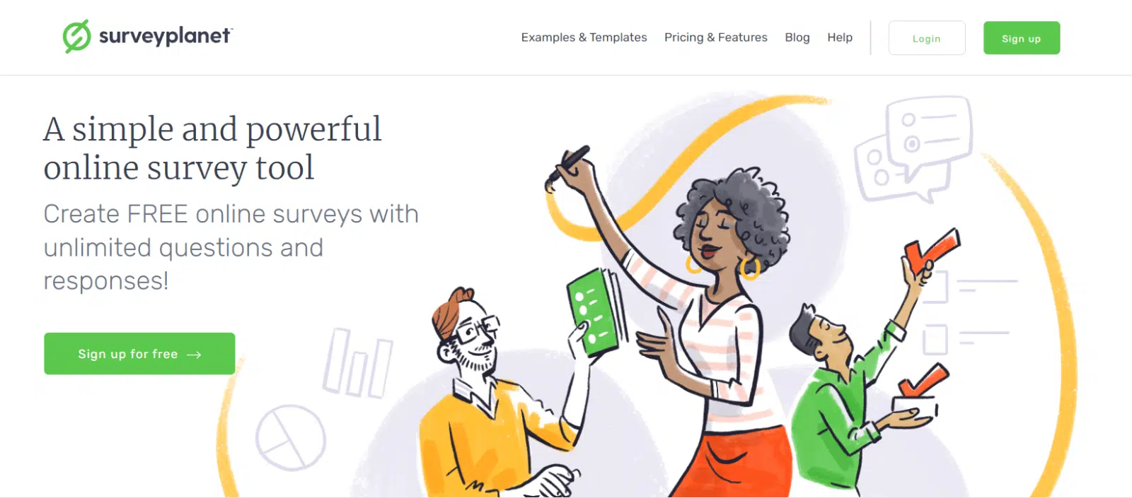 SurveyPlanet survey tool