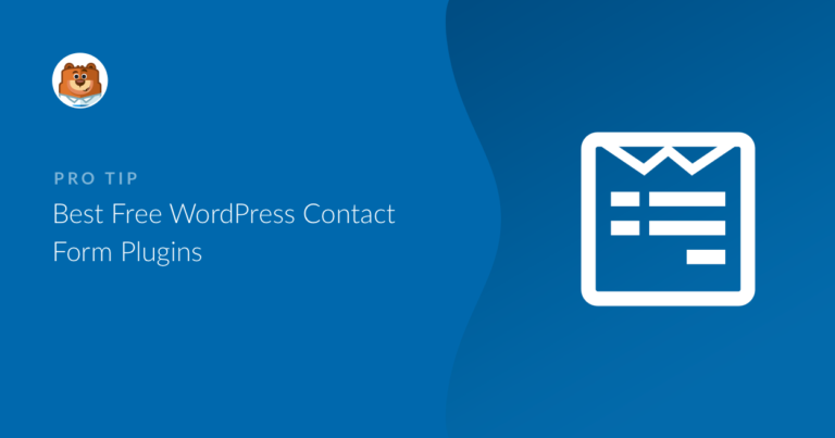8 Best Form Builders For WordPress in 2026 [ALL FREE!]