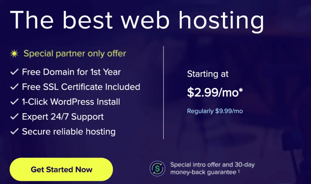 desconto especial bluehost