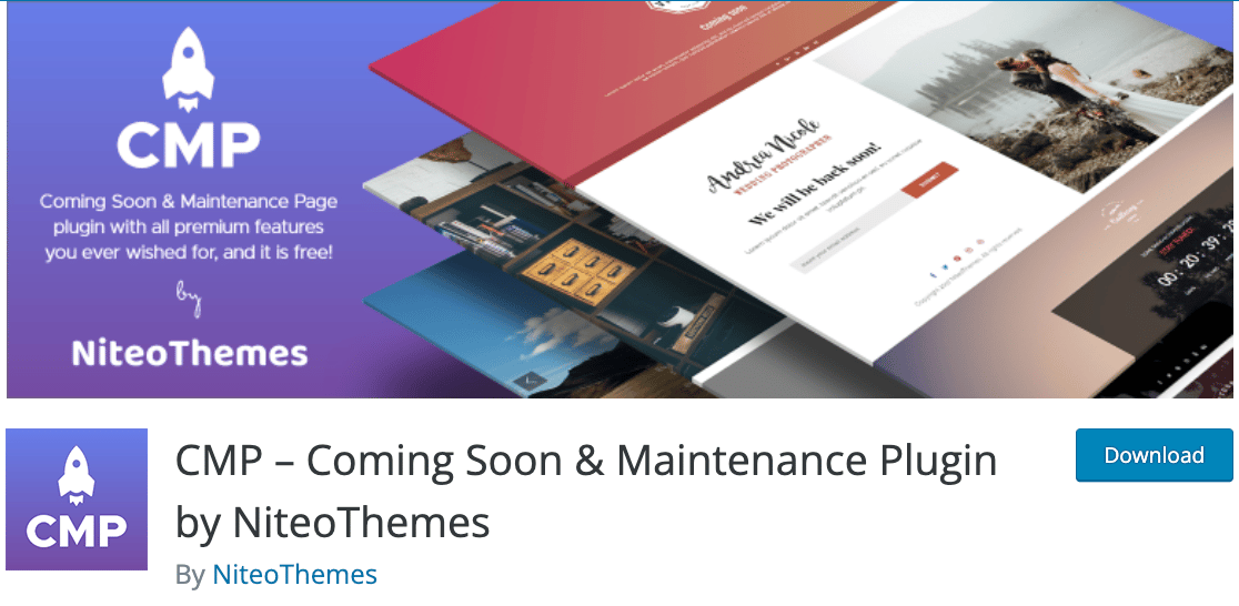 The CMP — Coming Soon & Maintenance Plugin for WordPress
