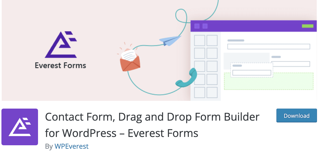 Everest Forms plugin