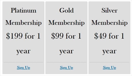 memberships page memberpress