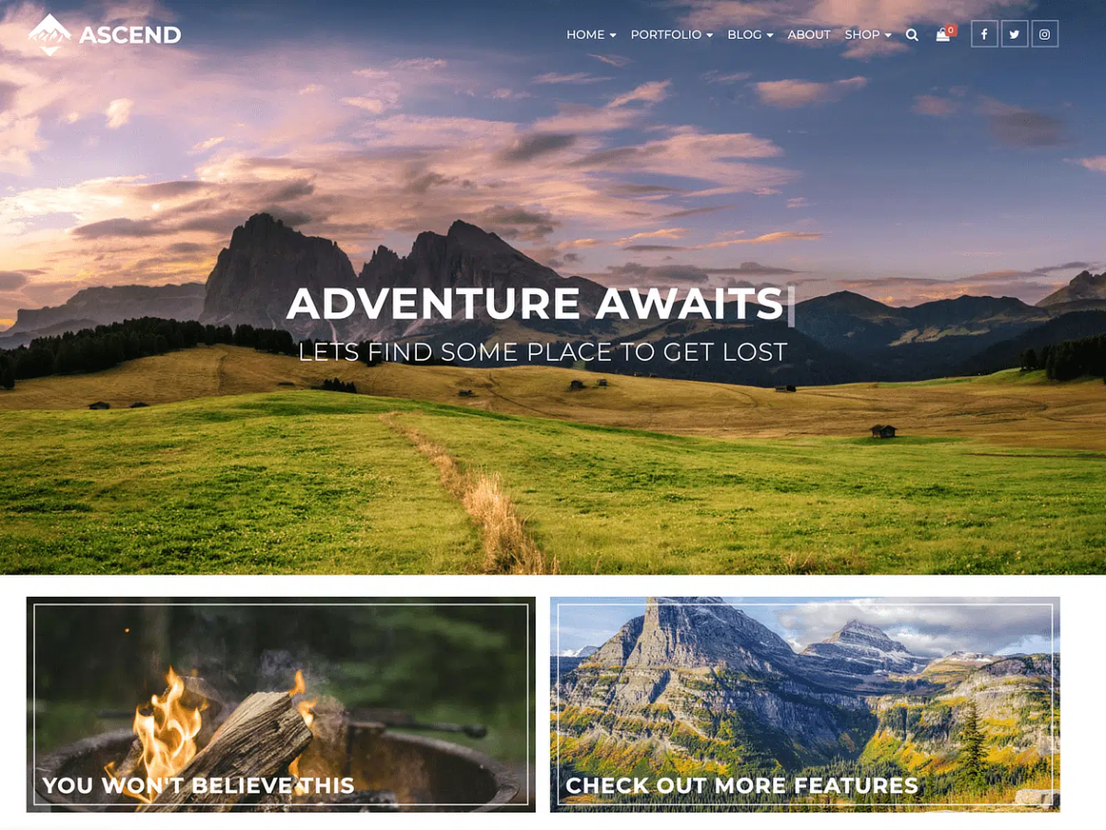 tema wordpress gratuito ascend