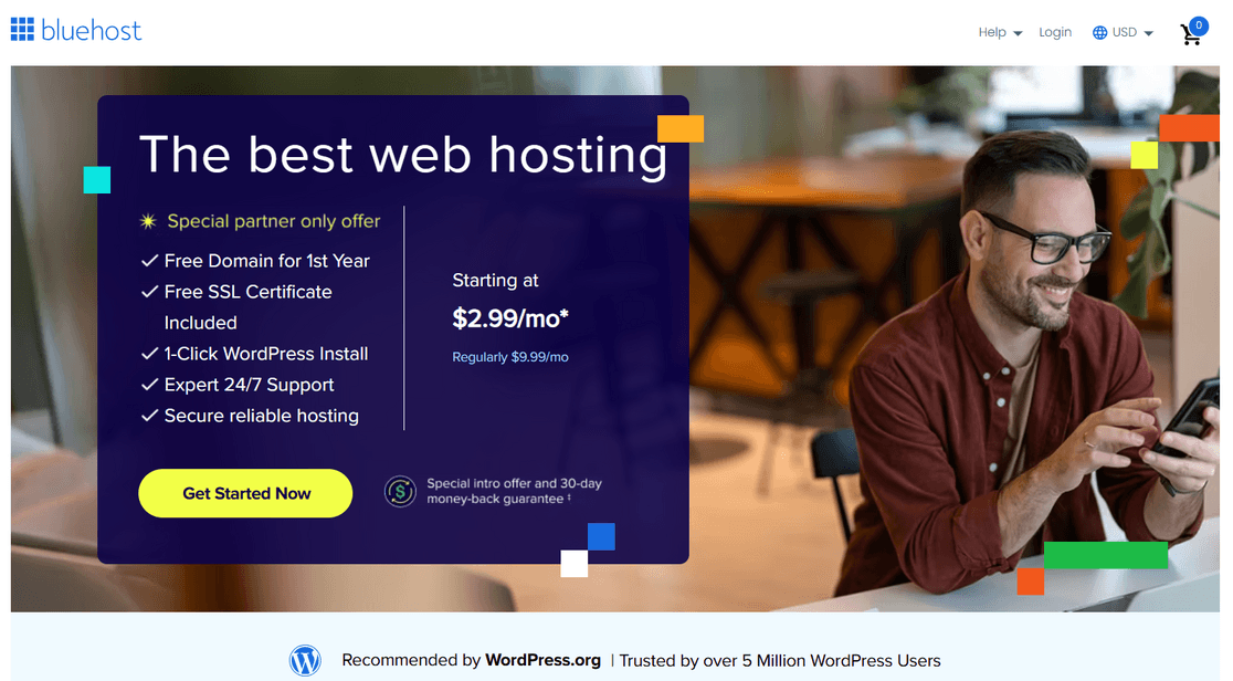 Oferta Bluehost