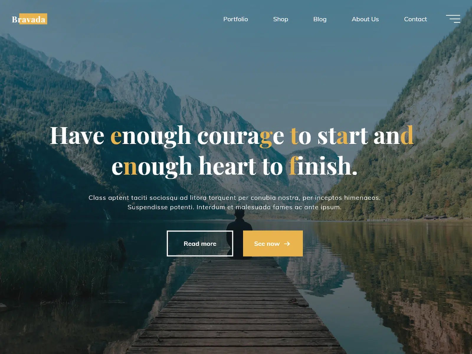 tema wordpress gratuito bravada
