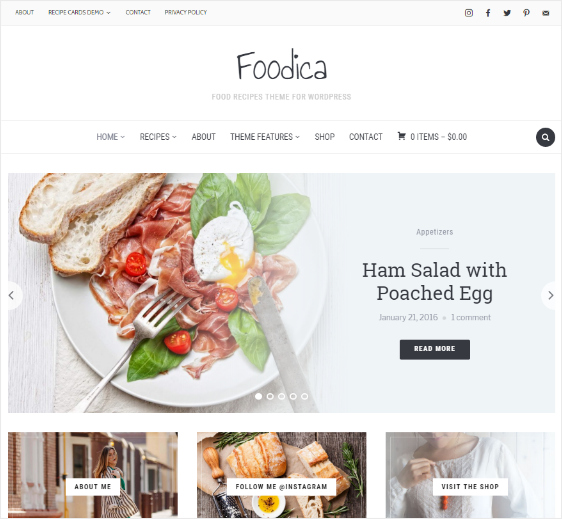 featured image free wordpress themes