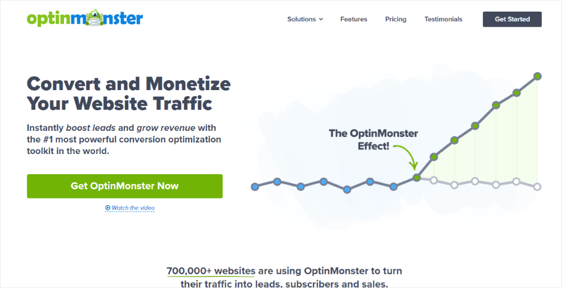 OptinMonster best wheel discount popup plugin