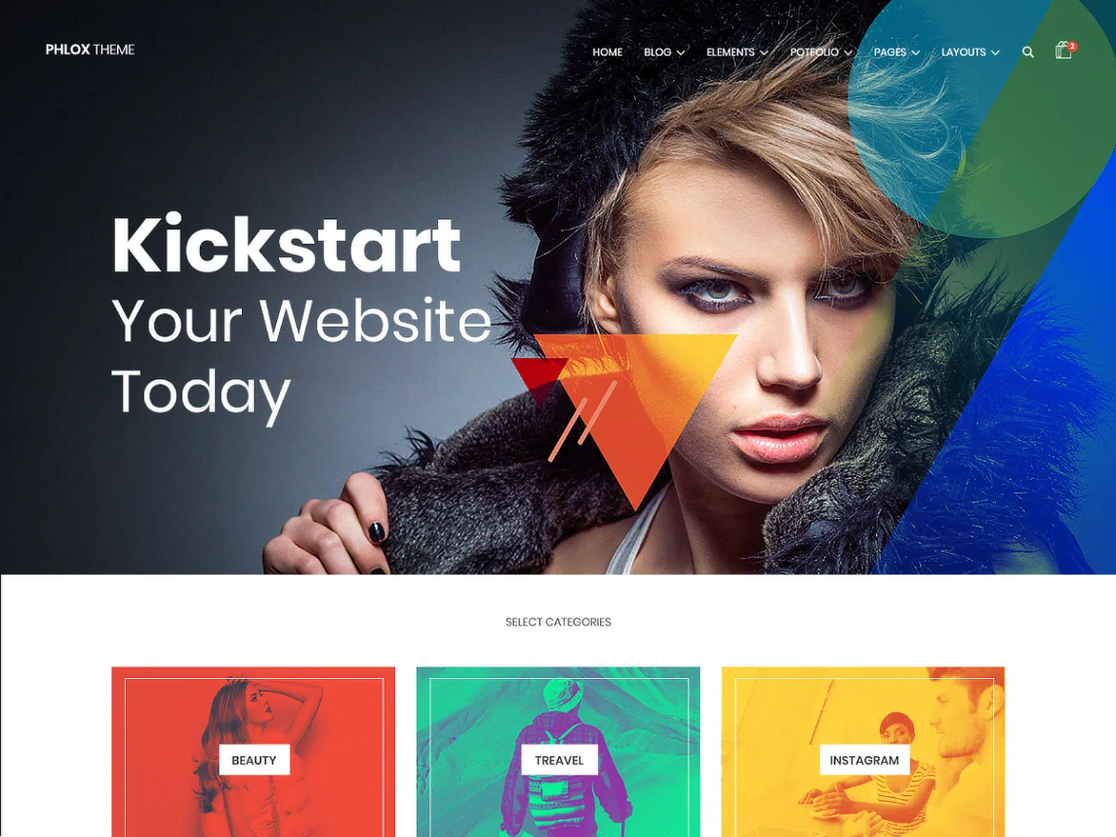 tema wordpress gratuito phlox