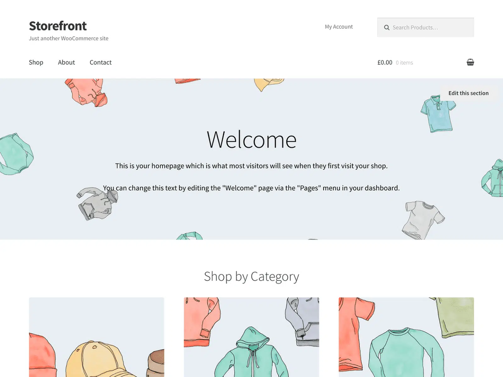 tema wordpress gratuito storefront
