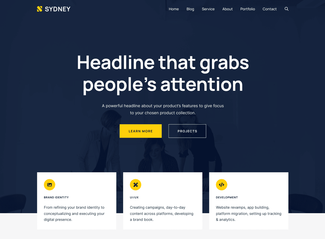 The Sydney theme