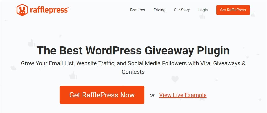 best wordpress giveaway plugin rafflepress