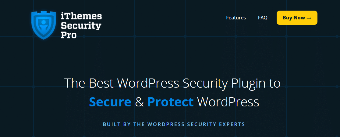 ithemes security pro wordpress-sivustot