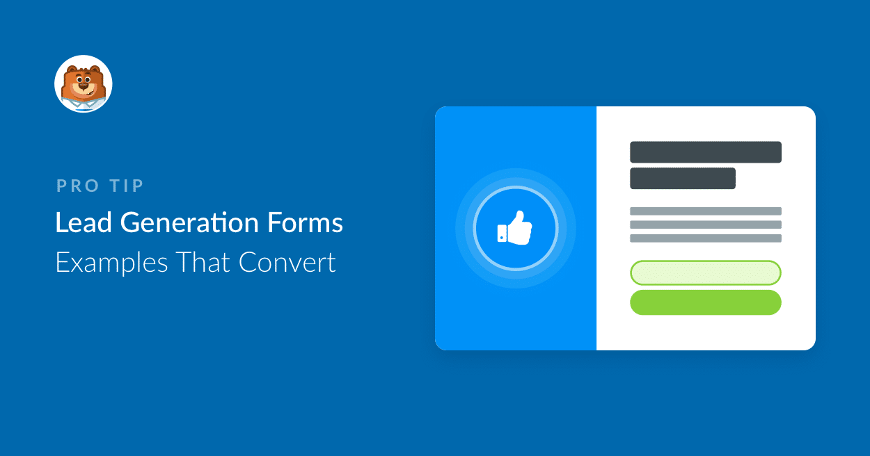 23 Lead Generation Form Examples (That Convert Like Crazy)