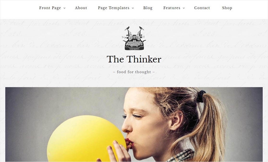 the thinker