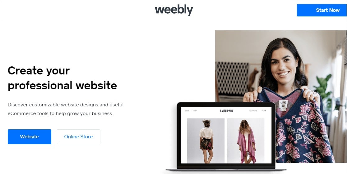 weebly drag and drop builder