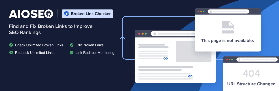 Broken Link Checker by AIOSEO