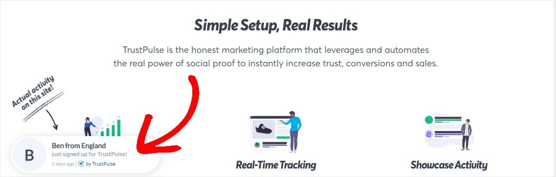 trustpulse example