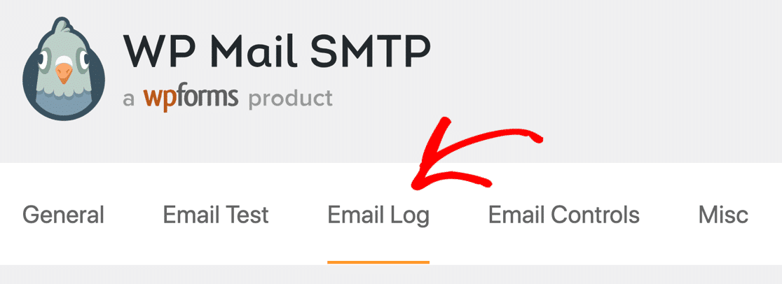 SMTP email log settings