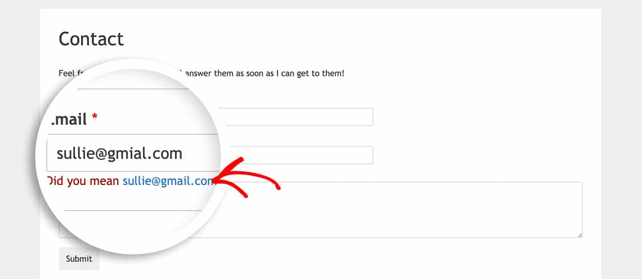 Using a PHP snippet you can easily disable the email suggestion on Email form fields with WPForms