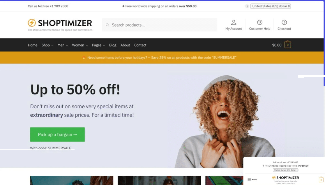 shoptimizer theme