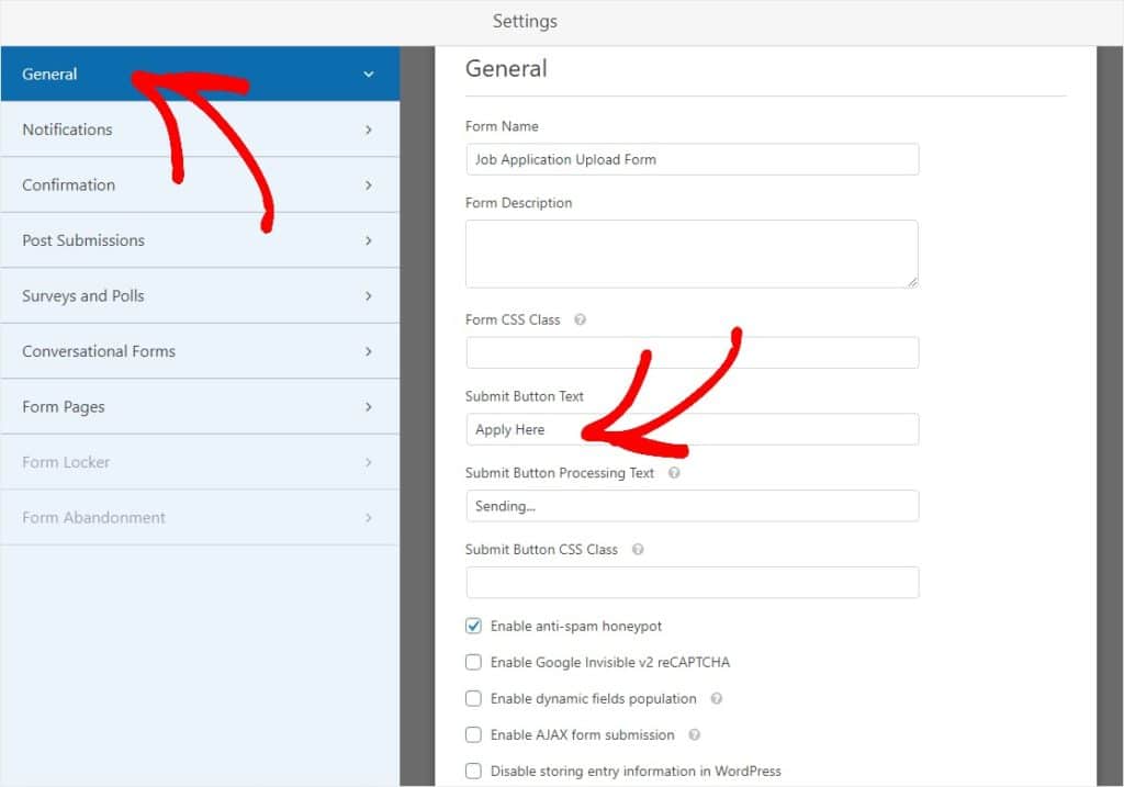 How to Create a Job Application Form in WordPress [Template]